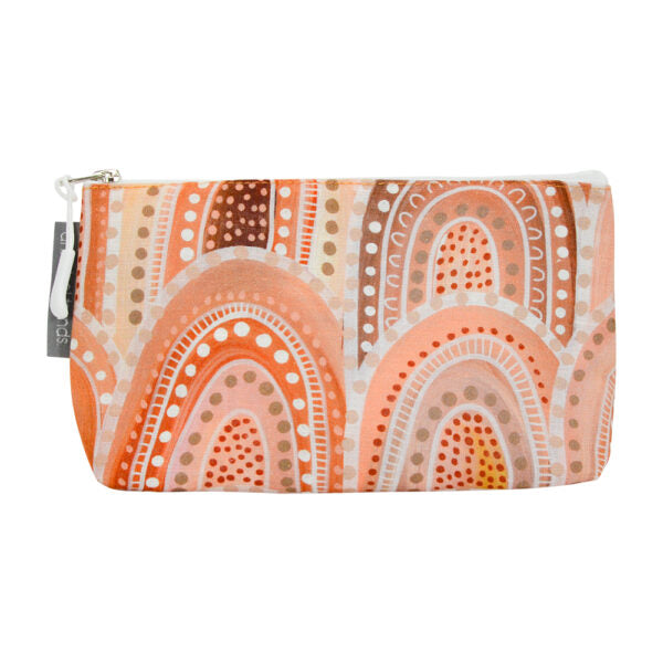 Cosmetic Bag – Linen – Small – Sand Hills