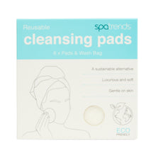 Load image into Gallery viewer, Eco Reusable Bamboo Cleansing Pads 6pc
